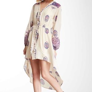 Billabong Button Up High Low Dress